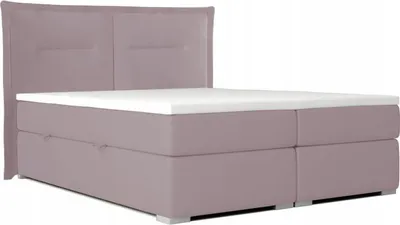 Produktbild von Boxspringbett TINO für das Schlafzimmer, 180x200 (Rosa - Kronos 27)