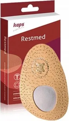 Produktbild von Halbe Einlagen für querliegende Plattfüße Kaps Restmed - Größe 37/38 EUR