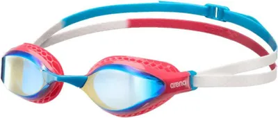 Immagine prodotto di Occhiali da nuoto Arena Airspeed Mirror Rosso/Blu/Bianco