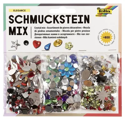 Produktbild von Folia Schmucksteine mehrfarbig