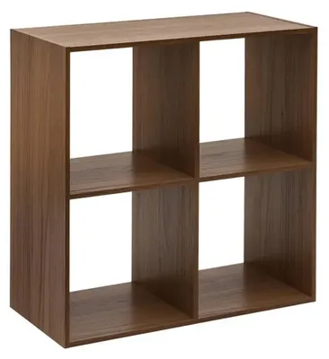 Image de Étagère Eazy Living, 4 compartiments, modèle Philo, couleur Braun