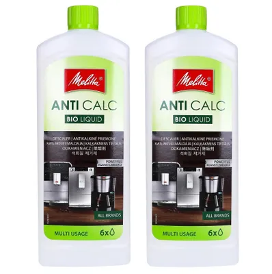 Produktbild von 2x MELITTA AntiCalc  Flüssigentkalker 250 ml – 100 % ökologisch