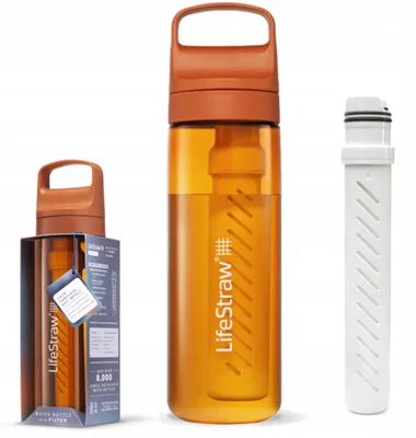Zdjęcie produktu dla LifeStraw Go 2.0 Butelka Filtrująca 0,65l - Kyoto Orange