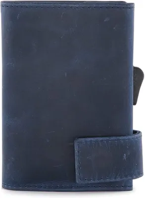 Produktbild von Geldbörse mit Kartenetui mit Münzfach Reißverschluss SLIM MINI-GELDBÖRSE MIT RFID-SCHUTZ HOCHWERTIGES ECHTLEDER-DESIGN FÜR DEN ALLTAG