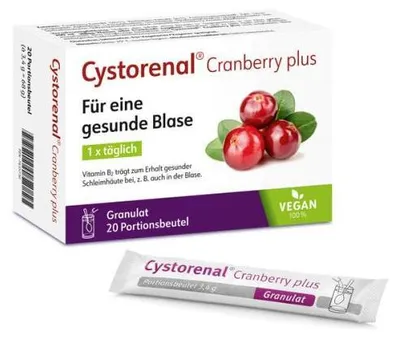 Obrázek produktu pro Cystorenal Cranberry plus 20 St