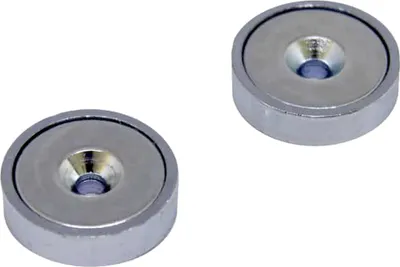 Produktbild von Magped 200nm Magnete Silber Silber One Size