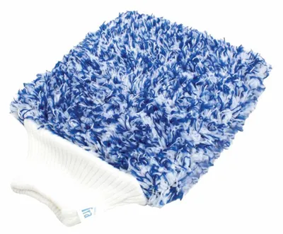 Immagine prodotto di Guanto in ciniglia in microfibra per lavaggio auto, antigraffio di alta qualità, pulizia professionale, assorbente e morbido, 20 × 26 cm