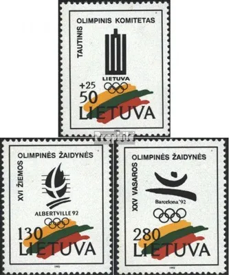 Produktbild von Briefmarken Litauen 1992 Mi 496-498 (kompl.Ausg.) postfrisch Spiele