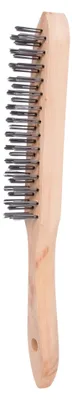 Immagine prodotto di KS Tools Spazzola metallica manuale in acciaio, 3 file, 290 mm, 201.2305