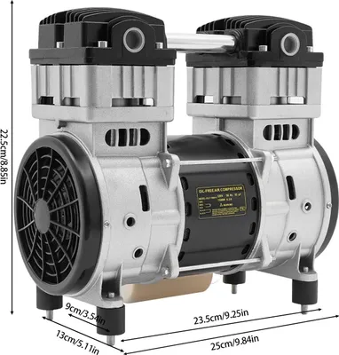 Produktbild von Luftkompressor-Pumpenkopf - 1500 W - 0,7 MPa Druck - 1380 U/min - 220 V 50 Hz - Reinkupfermotor - Überhitzungsschutz 80°C