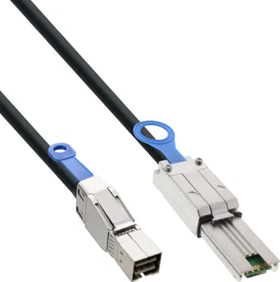 Obrázek produktu pro InLine 27639B, 1 m, SFF-8088, SFF-8088, Samec/samec, Černá, 123 g