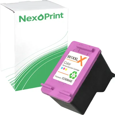 Produktbild von NexoPrint CC656AE 901 CMY (Farbe) Druckerpatronen kompatibel zu HP OfficeJet J 4580 OfficeJet J 4585 OfficeJet J 4624 ca. 480 Seiten