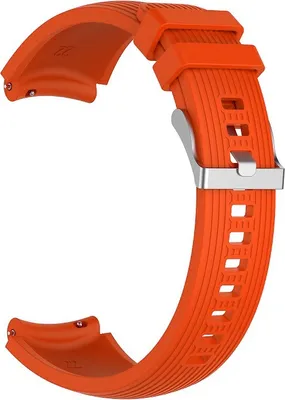 Produktbild von BStrap Silicone Davis Armband für Samsung Gear S3, orange