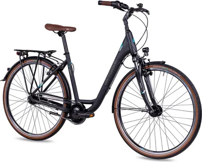 Produktbild von Damen City Fahrrad LS 28 Zoll CI.2820W Shimano Nexus 7 Schwarz 50cm für Körpergröße 165-180cm