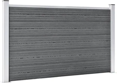 Obrázek produktu pro vidaXL Zahradní plot WPC 353x106 cm šedý