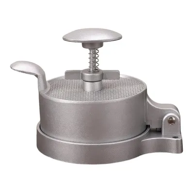 Produktbild von Hamburger Former Patty Presse 12,5 cm rund verstellbar ergonomischer Griff zerlegbar für Burger Frikadellen Küche