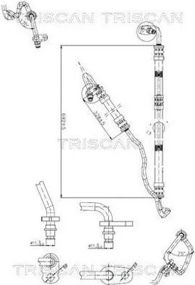 Zdjęcie produktu dla Przewód Wspomagania Db W204 07-15
