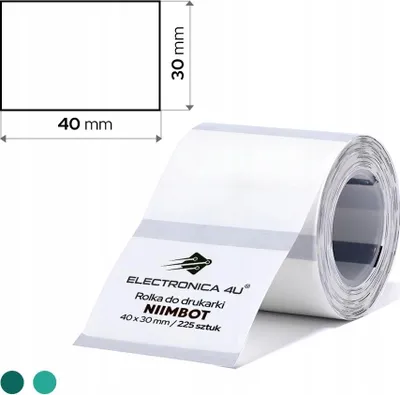 Obrázek produktu pro Samolepicí termální termotransferové štítky Niimbot M2 M3 40x30