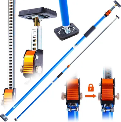 Obrázok produktu pre Teleskopická stropná podpera na montáž sadrokartónových dosiek 60kg, 160 - 290cm, Geko