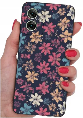 Zdjęcie produktu dla Etui Do Motorola Moto G55 5G Wzory |Silikonowe Matt Case + Szkło 9H