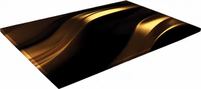 Zdjęcie produktu dla SZKLANA DESKA KUCHENNA 40x30 326b Złote wstęgi