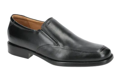 Produktbild von Geox FEDERICO Herrenschuhe - elegante Slipper - Halbschuhe schwarz Elegant NEU