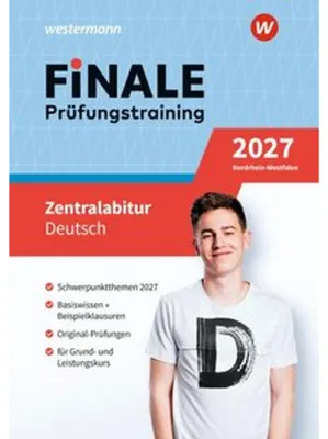 Obrázek produktu pro FiNALE Prüfungstraining Zentralabitur Nordrhein-Westfalen. Deutsch 2027