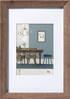 Produktbild von Walther Fiorito nussbaum   30x40 Holz inkl. Passepartout   EF040N