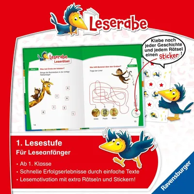 Image de Lustige Tiergeschichten zum Lesenlernen - Leserabe ab 1. Klasse - Erstlesebuch für Kinder ab 6 Jahren (Sonderausgaben)