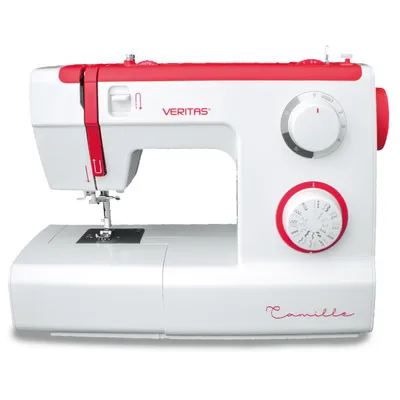 Zdjęcie produktu dla Veritas Sewing Camille, Biały, Automatyczna maszyna do szycia, Szycie, 1 stopień, 0 - 4 mm, 750 SPM