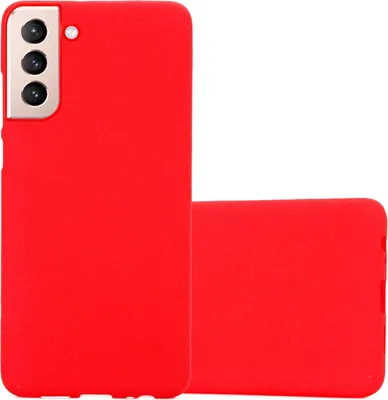 Produktbild von Cadorabo Schutzhülle für Samsung Galaxy S22 PLUS Hülle in Rot Handyhülle TPU Etui Cover Case