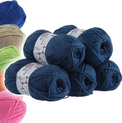 Produktbild von 5 x 100g Strickgarn Kartopu BABY ONE Antipilling Babywolle Babygarn, Farbwahl