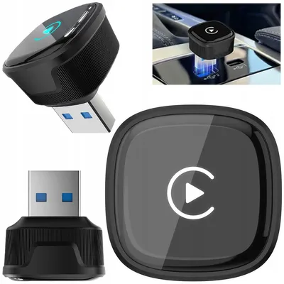 Zdjęcie produktu dla Carlinkit Bezprzewodowy ADAPTER Mini ultra 4 CarPlay Android Auto USB