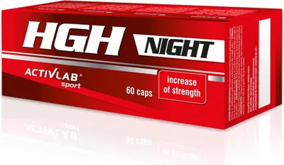 Obrázok produktu pre Regeneračný doplnok stravy - Nočné kapsuly Activlab HGH, 60 kusov.