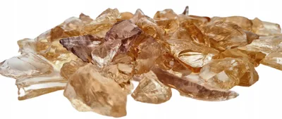 Produktbild von GLASKÖRNER 2 KG, DEKORATIVER STEIN, BERNSTEIN, EFFEKTIVER DEKORATIVER STEIN 1-2CM, Dekorativer Glaskies