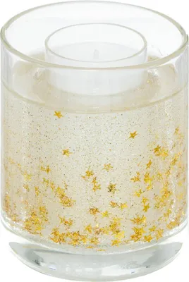 Produktbild von Gelkerze glitter 8.8x10cm  - Atmosphera créateur d'intérieur