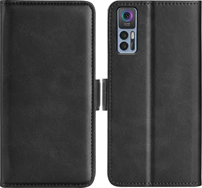 Produktbild von Mobigear Slim Magnet  TCL 30 Hülle Klapphülle Geldbörse - Schwarz