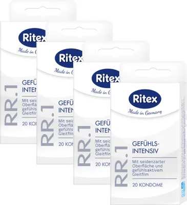 Produktbild von 80x Ritex RR1. Kondome Gefühlsecht - Standardgröße