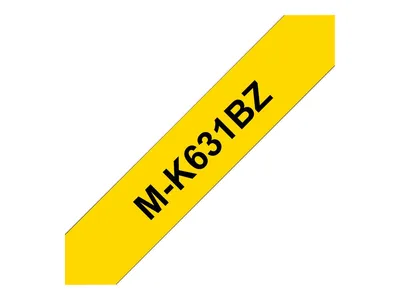 Produktbild von Brother M-K631B Etiketten erstellendes Band