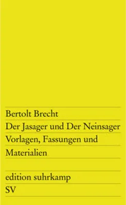 Obrázok produktu pre Der Jasager und Der Neinsager