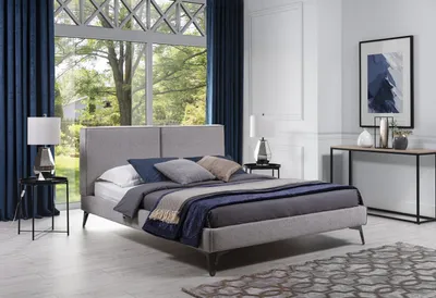Produktbild von Luxus Schlafzimmer Bett Polster Design Luxus Doppel Hotel Betten 160x200cm Neu