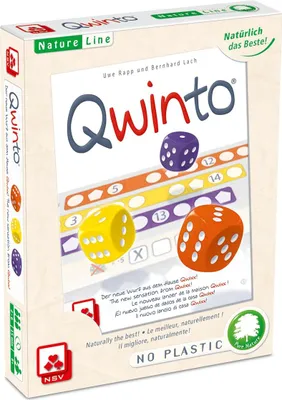 Produktbild von NSV - 5302 - QWINTO - Natureline - plastikfreies & nachhaltiges Würfelspiel