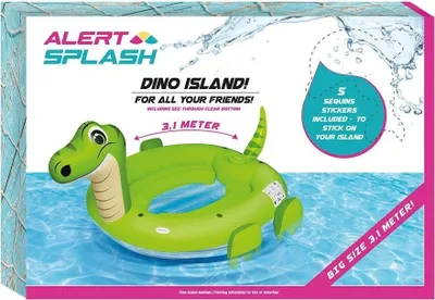 Produktbild von Alert aufblasbare Insel Dino 310x270x175 cm