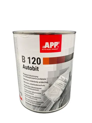 Produktbild von APP B 120 Autobit 1,3kg streichbarer Bitumen Unterbodenschutz schwarz