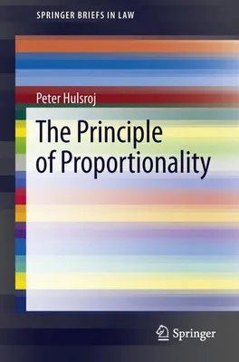 Produktbild von The Principle of Proportionality