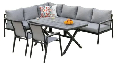 Produktbild von Gardissimo Alu Garten Ecklounge / Sitzgruppe "Jolena"