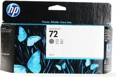 Produktbild von HP C 9374 A Tintenpatrone grau Vivera                    No. 72