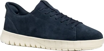 Produktbild von Geox - Sneaker für Herren, Leder, FlexStride Plus FS12413 (43 EU) (Marine)