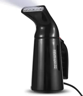 Zdjęcie produktu dla Przenośna ręczna parownica, pojemność 120 ml, 700 W, automatyczne wyłączanie, parownica do ubrań, usuwa zagniecenia z ubrań i tkanin w domu, biurze i podróży