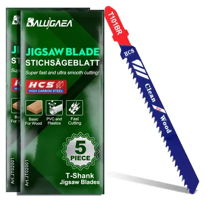 Produktbild von Sägeblätter für Stichsäge, Holz, 10 Stück, T-Schachtaufnahme